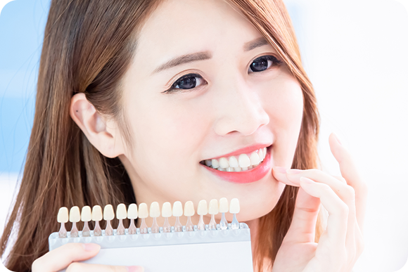 歯の色が気になる